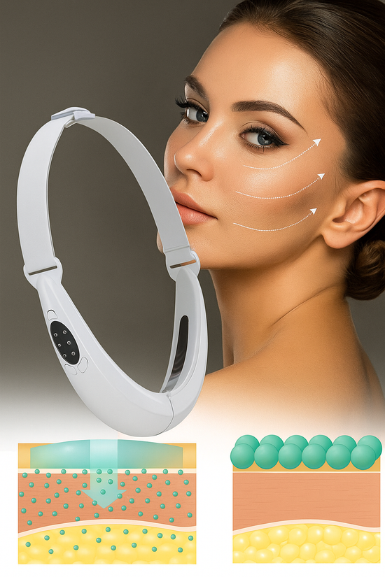 Appareil Anti-Double Menton - Massage Facial Raffermissant V-Line