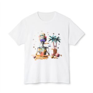 T-shirt Unisexe Tropical Vibes - T-shirt Graphique Été