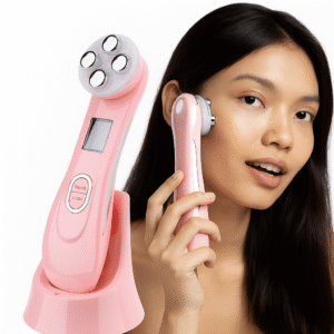 Appareil Soin Visage 4-en-1 - Anti-Âge Raffermissant Éclat