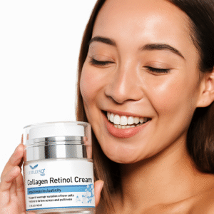 Crème Anti-Âge Premium Collagène & Rétinol - Soin Visage Régénérant