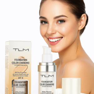 Fond de teint couleur naturelle anti-cernes